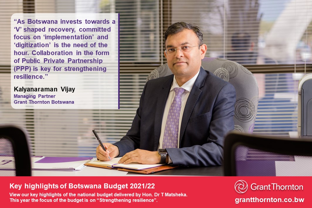 Key highlights of Botswana Budget 2021/22