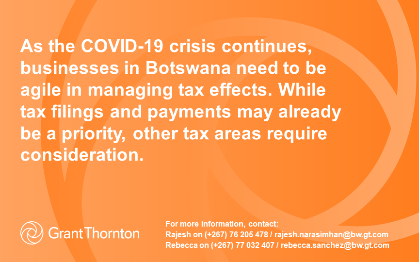 COVID-19 Tax resilience amid global and local disruption