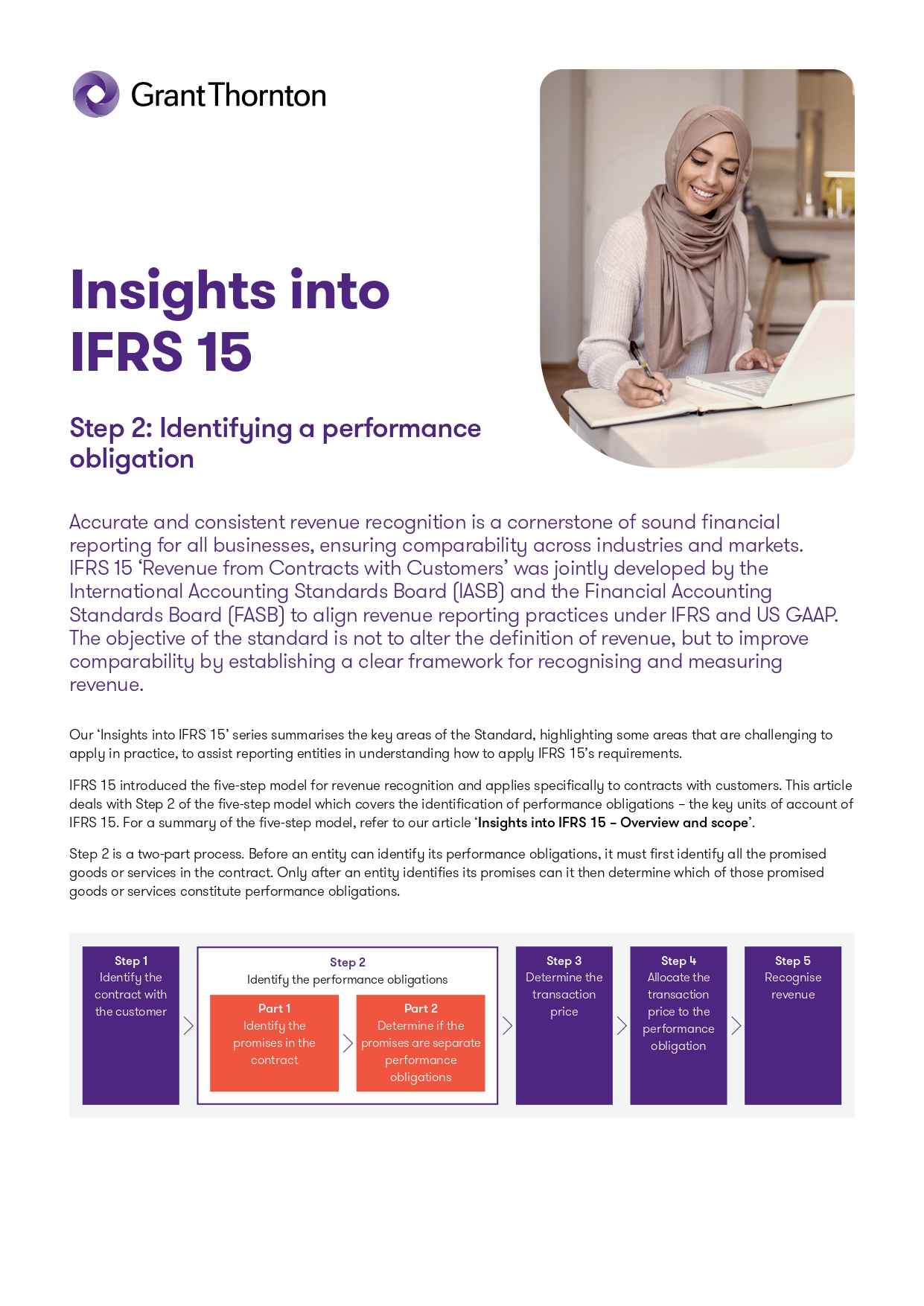 Insights into IFRS 15 Step 2