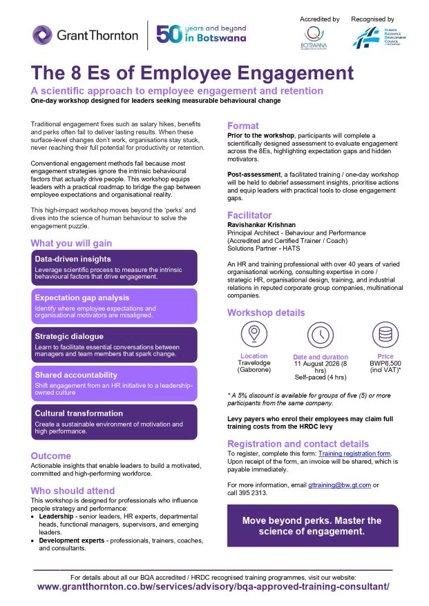The 8Es of Employee Engagement